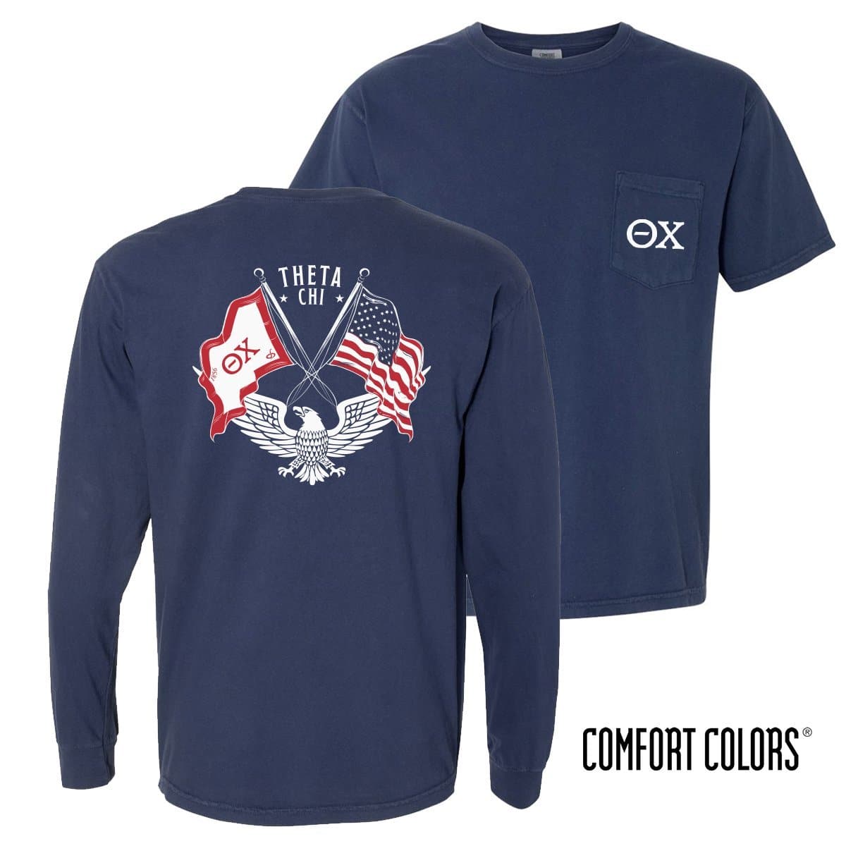 Custom Comfort Colors 100% Cotton Long Sleeve Shirt - Design Long Sleeve  T-shirts Online at