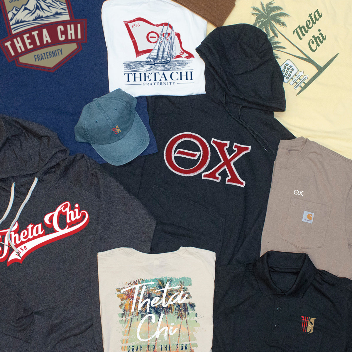 Theta shop chi sweatshirt