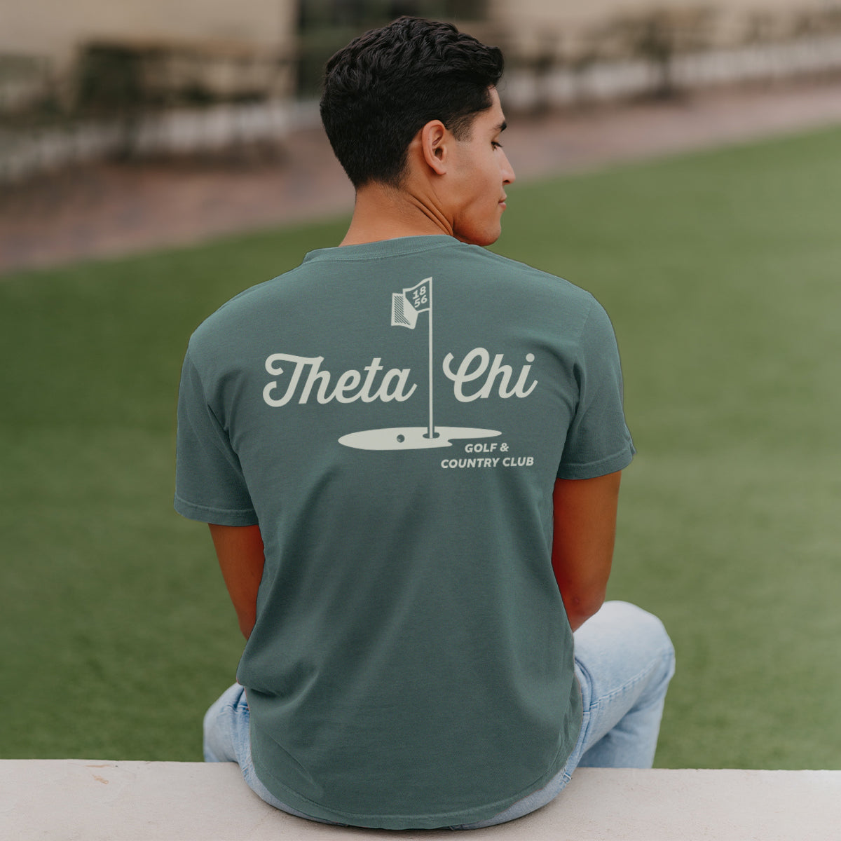 Theta Chi Par For The Course Short Sleeve Tee