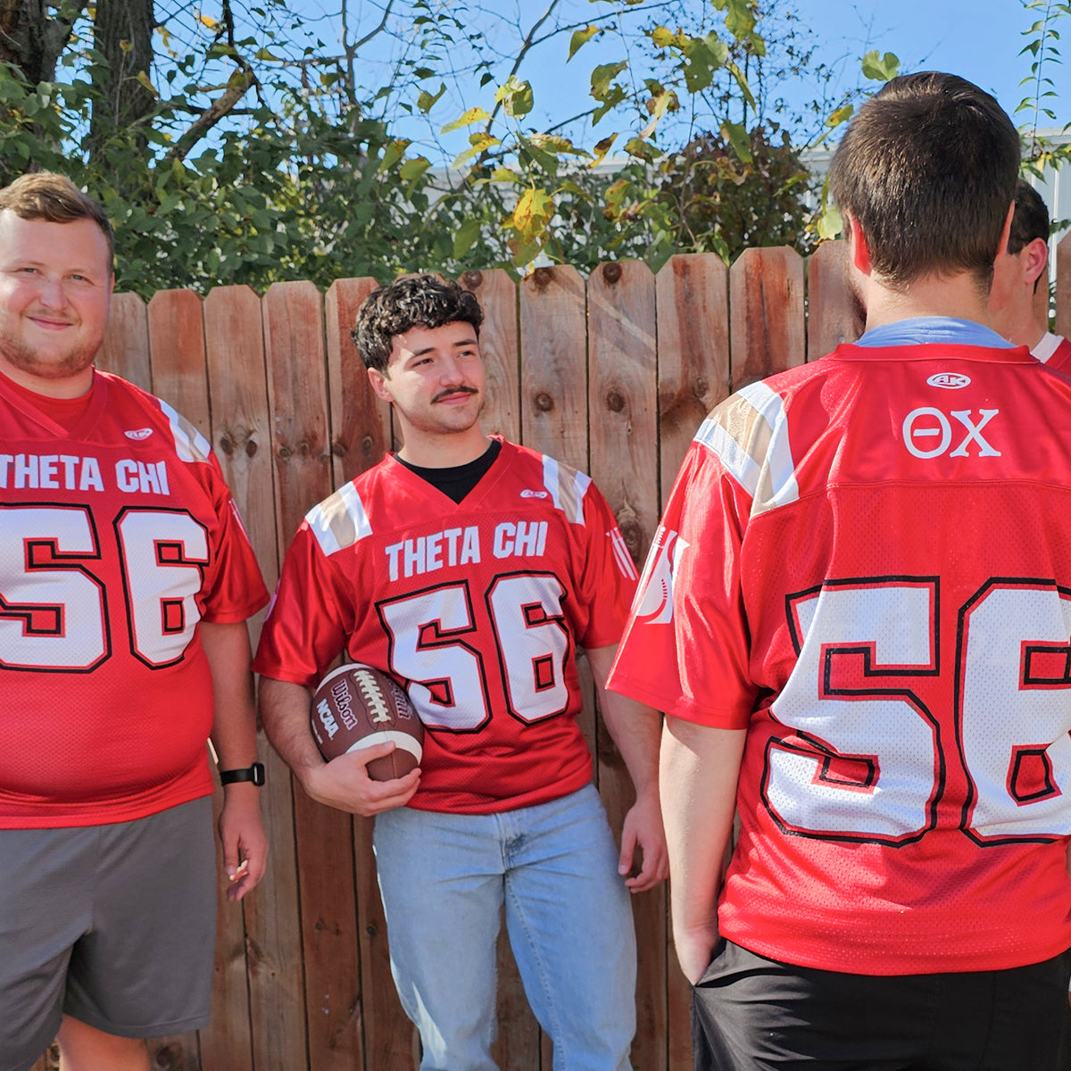 Theta Chi Sublimated Football Jersey