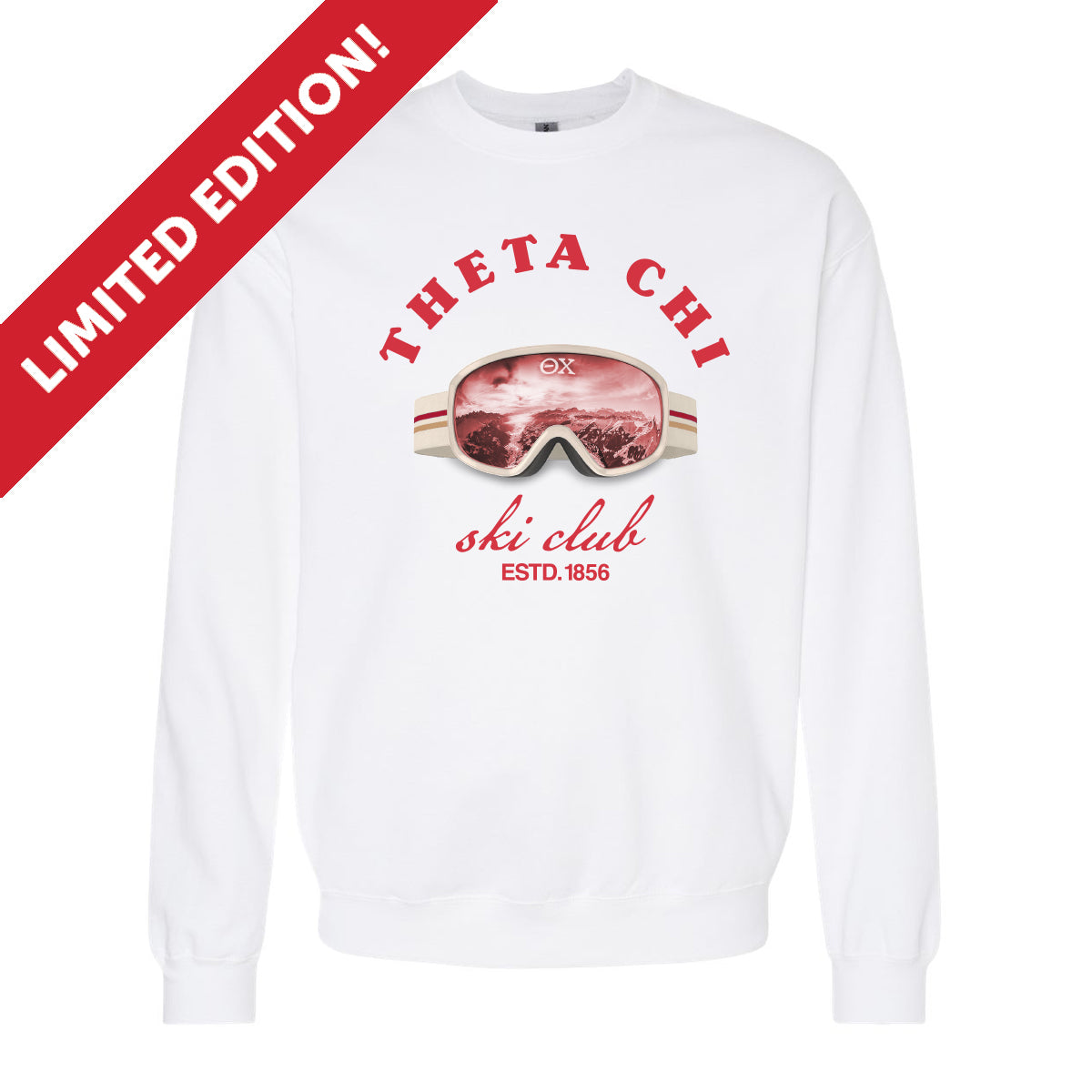 Theta Chi Limited Edition Ski Club Crewneck