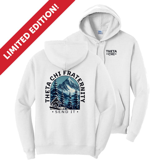 New! Limited Edition Theta Chi Peak Performance Hoodie