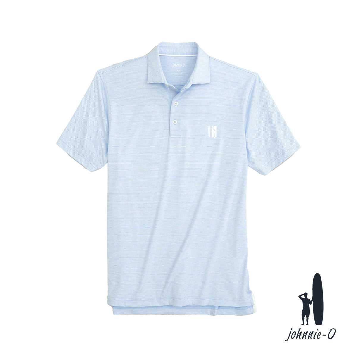 New! Theta Chi Johnnie-O Striped Polo