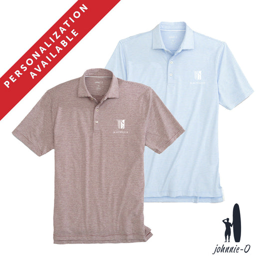 New! Theta Chi Personalized Johnnie-O Striped Polo Theta Chi