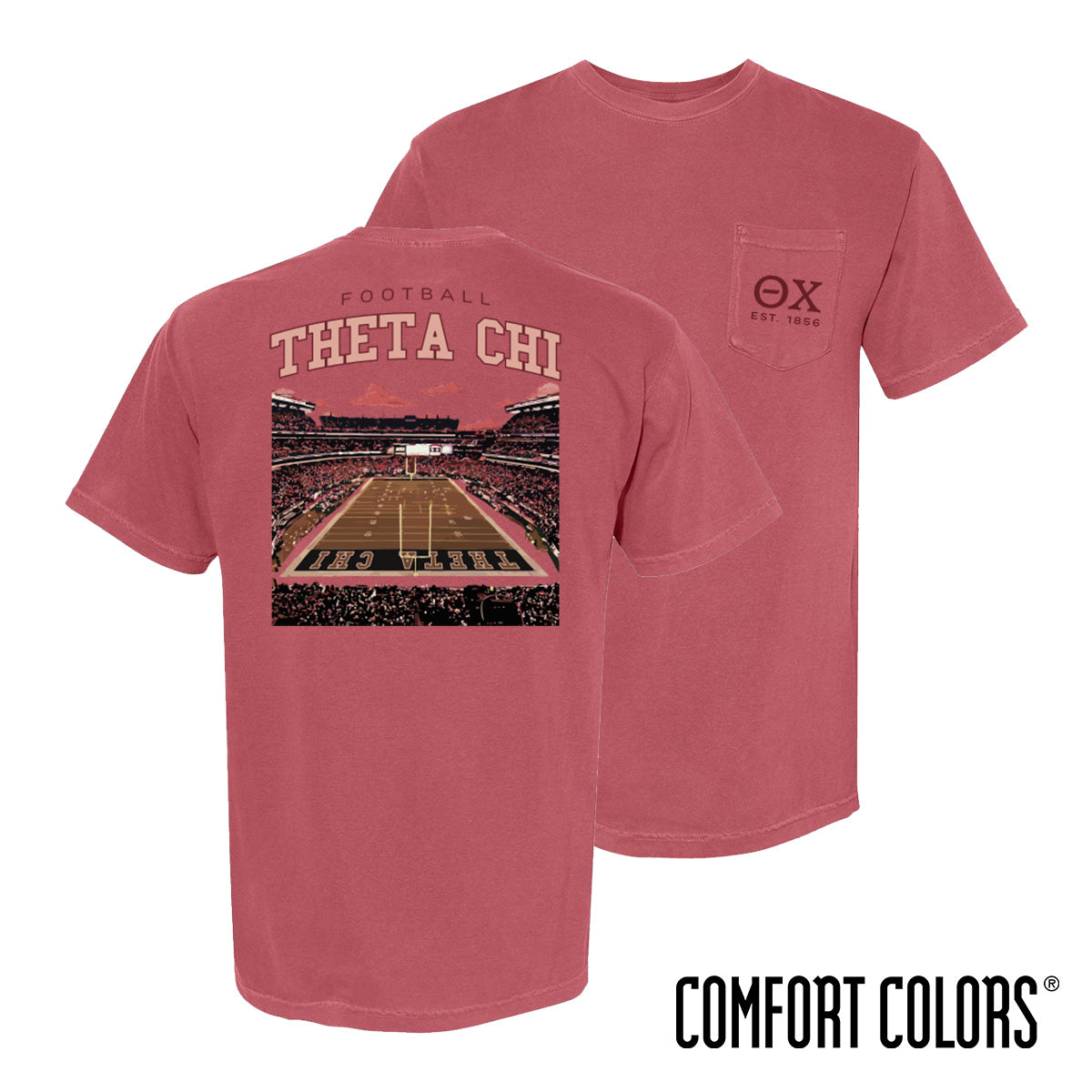 Theta Chi Stadium Spirits Short Sleeve Tee