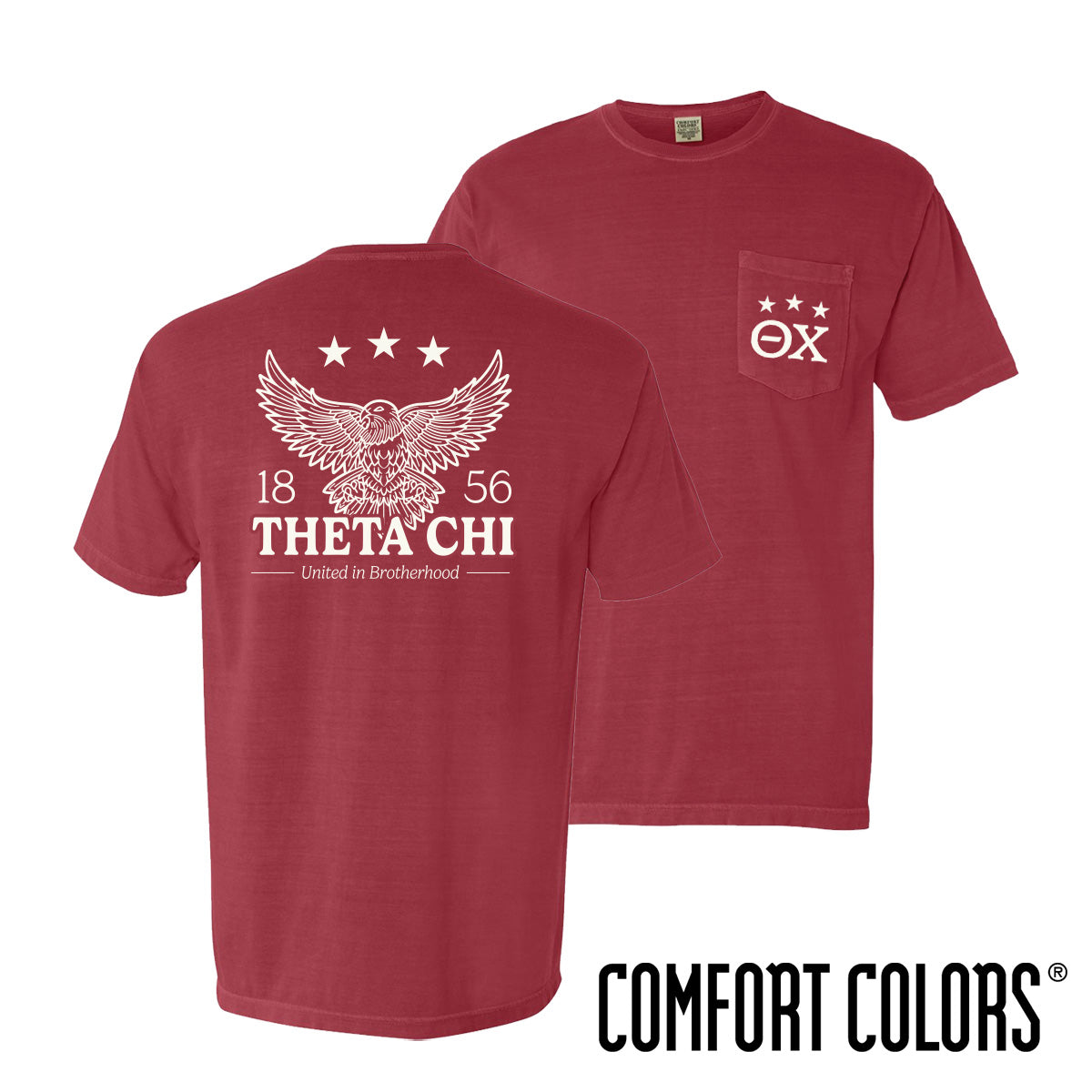 Theta Chi Patriotic Eagle Short Sleeve Tee