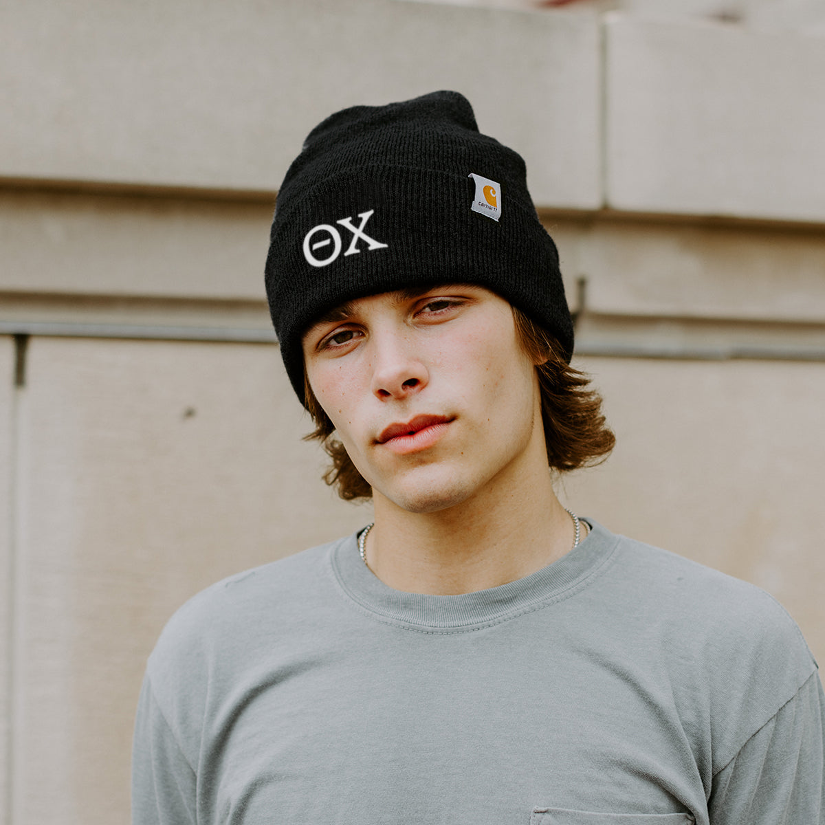 Black carhartt cheap beanie