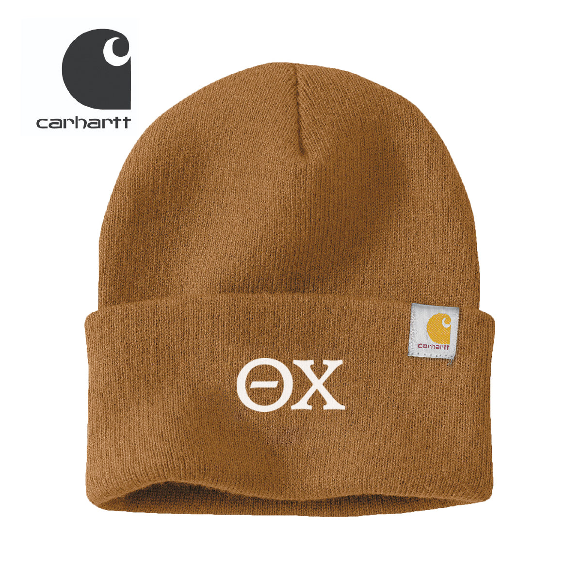 Theta Chi Brown Carhartt Beanie